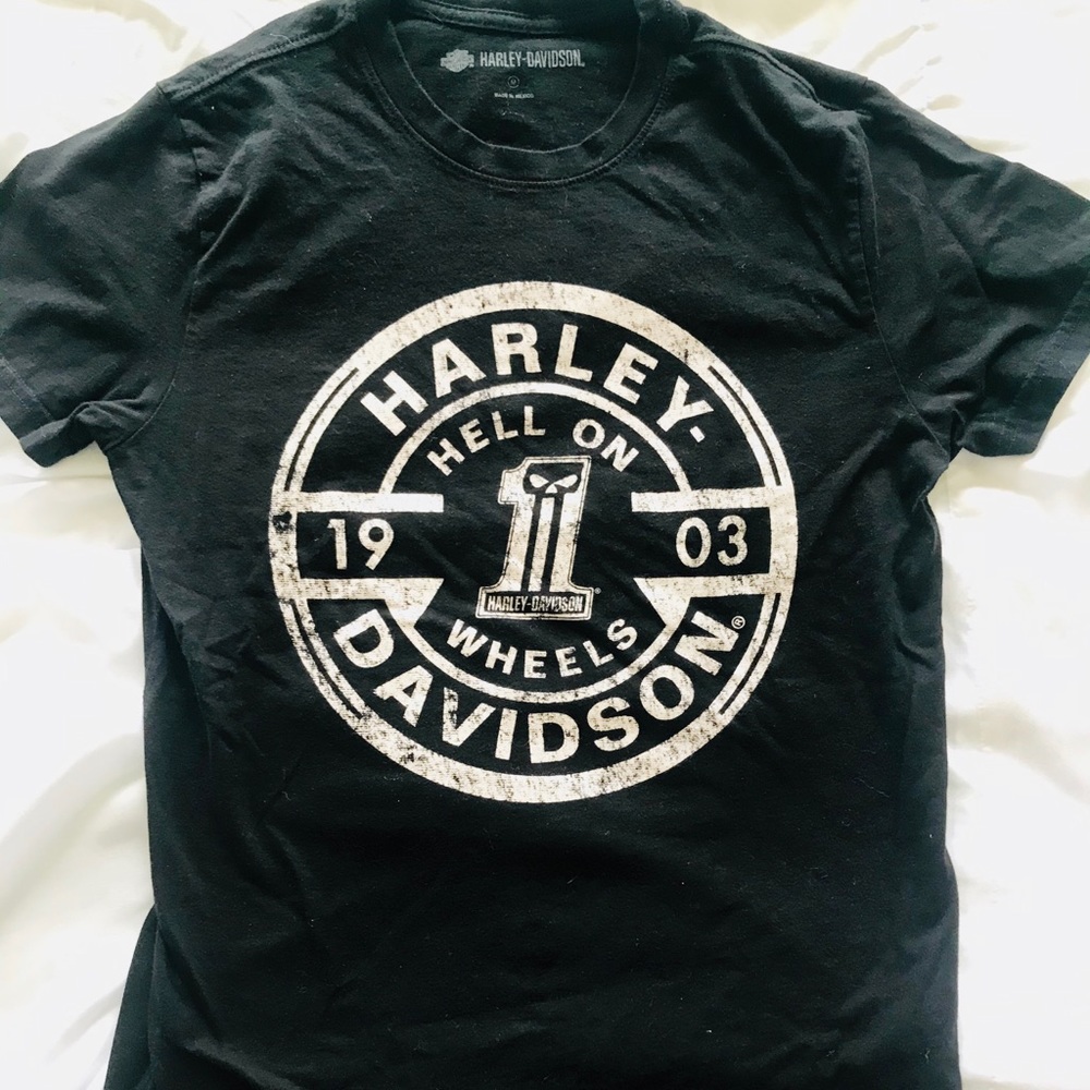 Harley-Davidson Hell on Wheels Skim Fit Tee - Soft